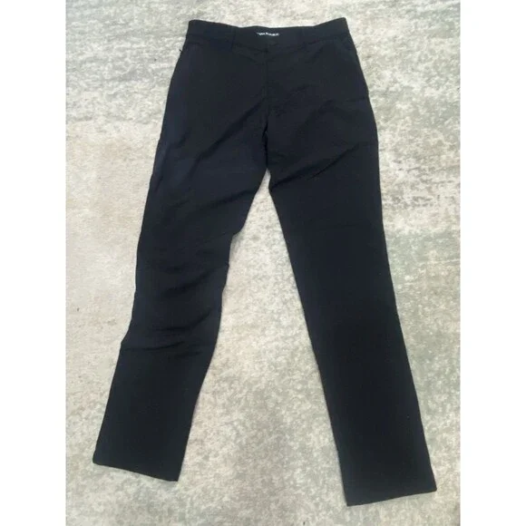 BANANA REPUBLIC Tech Pants Men 30x34 Black Performance Athleisure Lightweight - Picture 1 of 9
